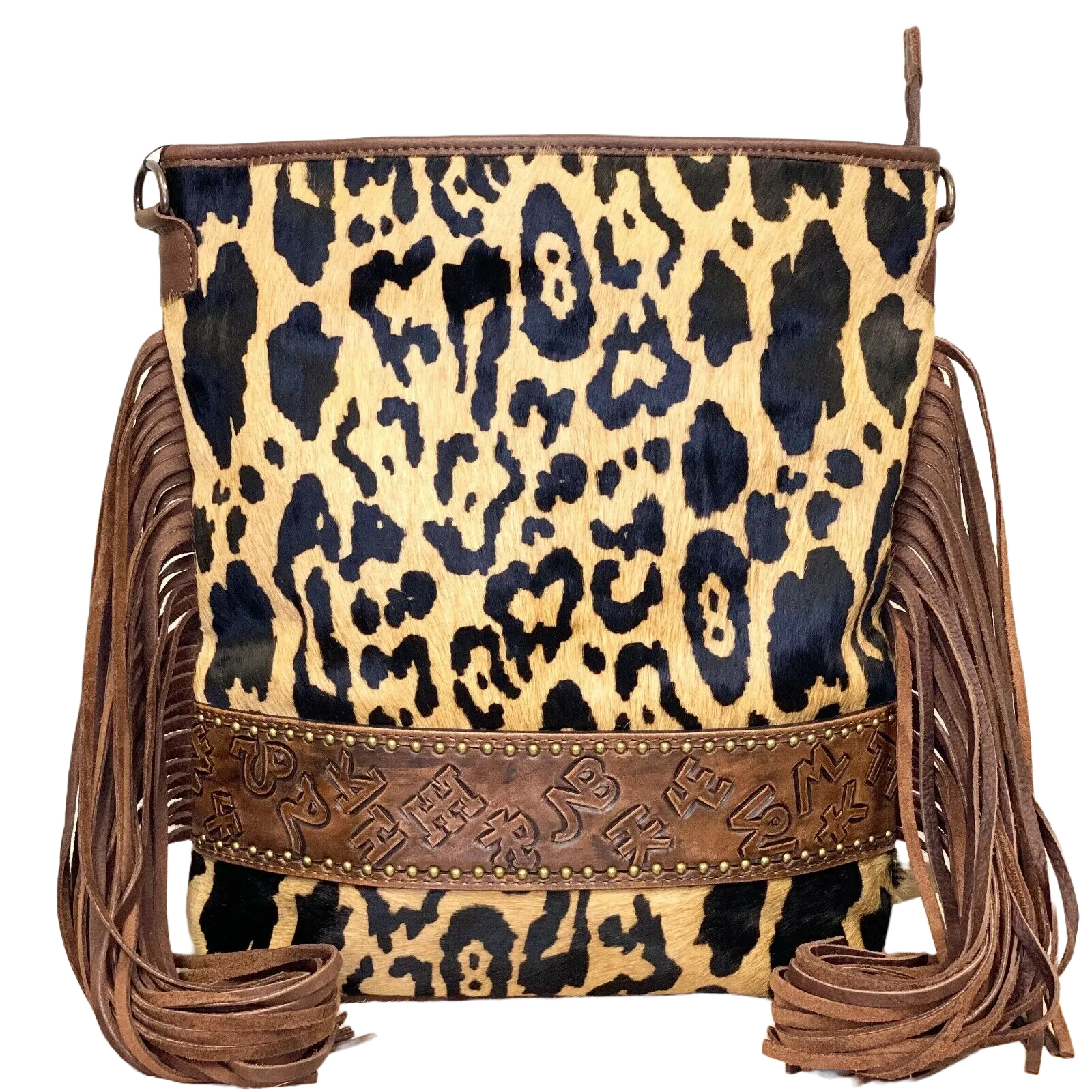 American Darling Jaguar Cowhide Crossbody ADBG316JAU