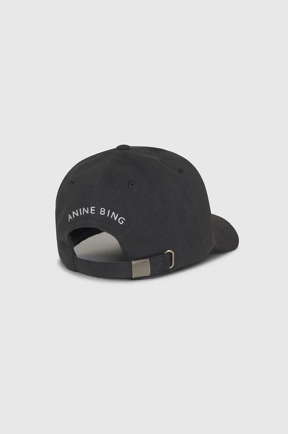Anine Bing - Jeremy Baseball Cap in Vintage Black
