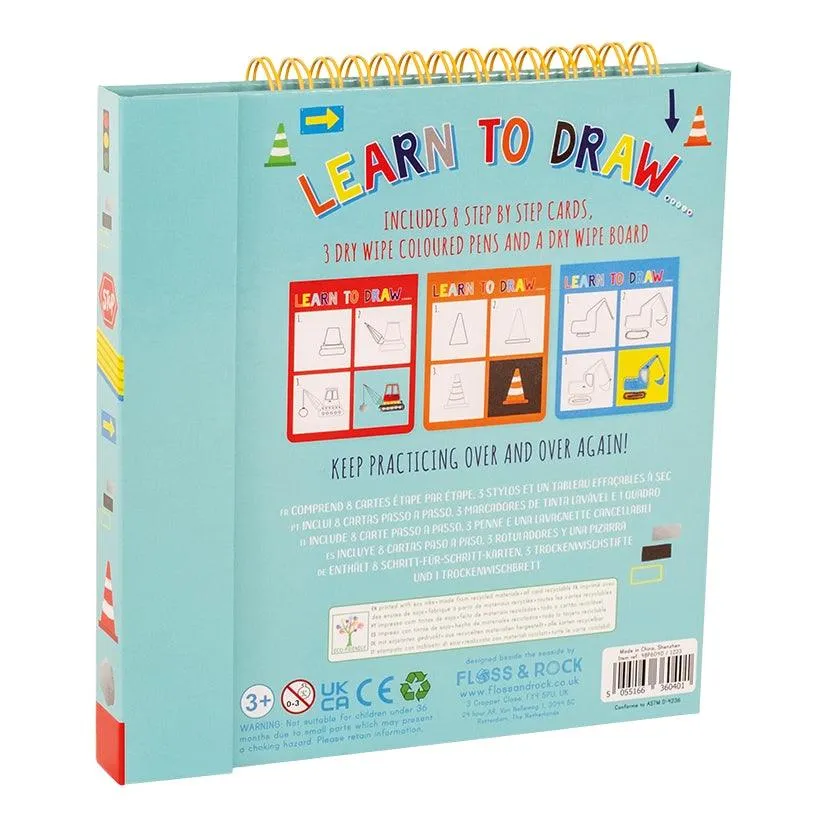 Arts and Crafts |Construction Learn To Draw Art Set Activity Book| Floss and Rock