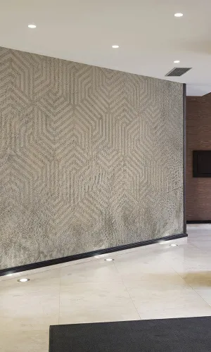 Beige Geometric Reptile Skin Mural Wallpaper M9514