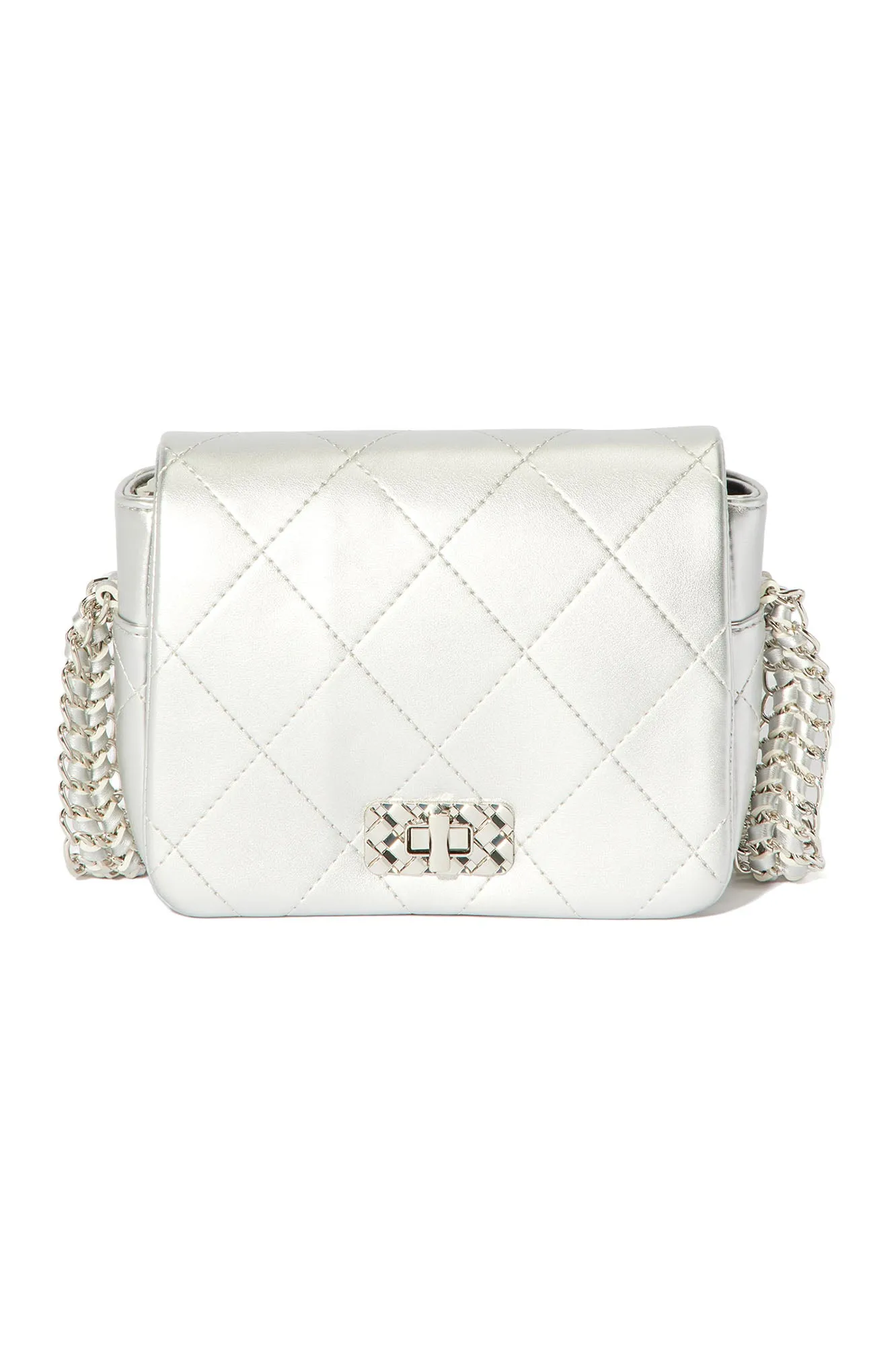 Belongs To Me Handbag - Silver