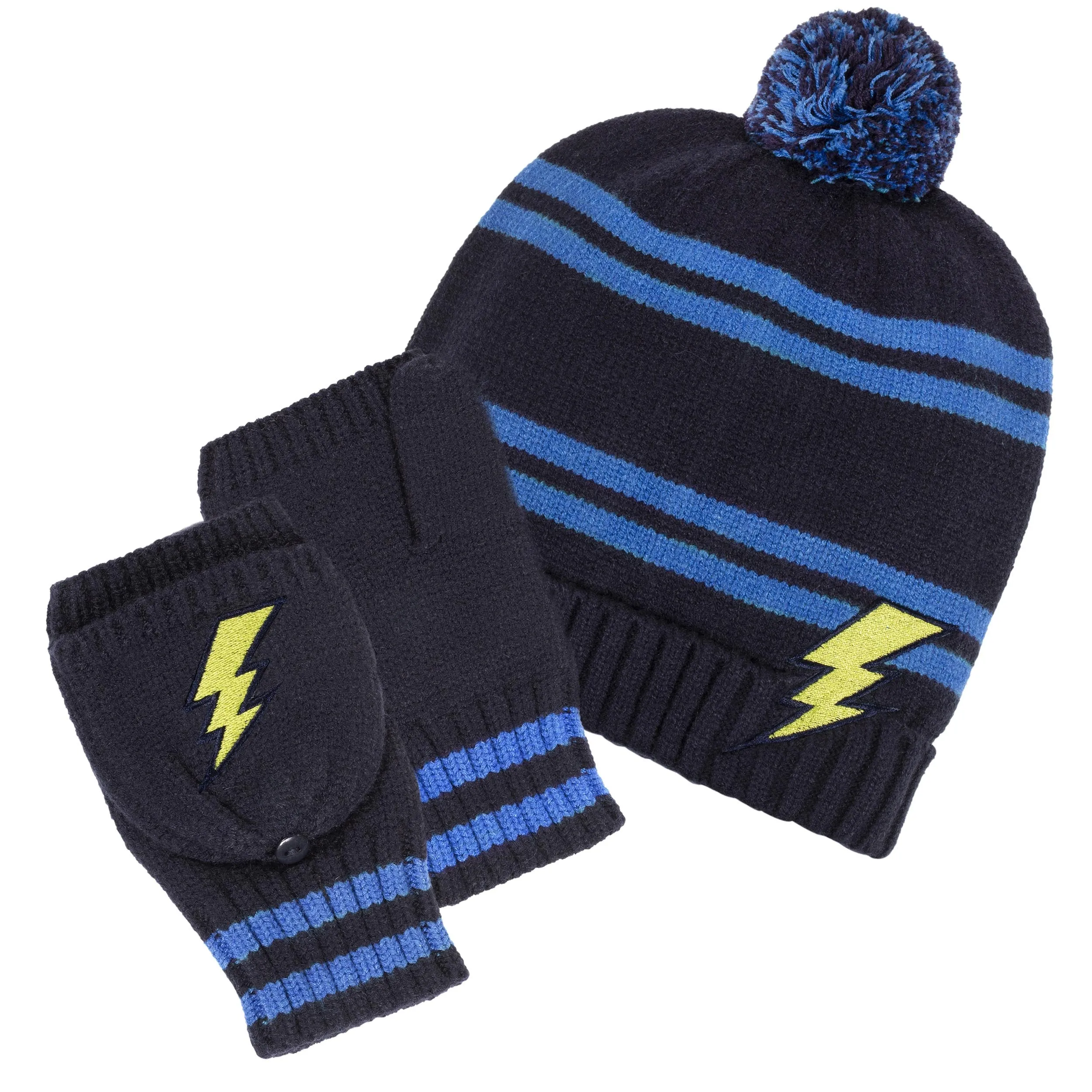 Bonnet maille Enfant 6/8 ans Soft Touch Marine