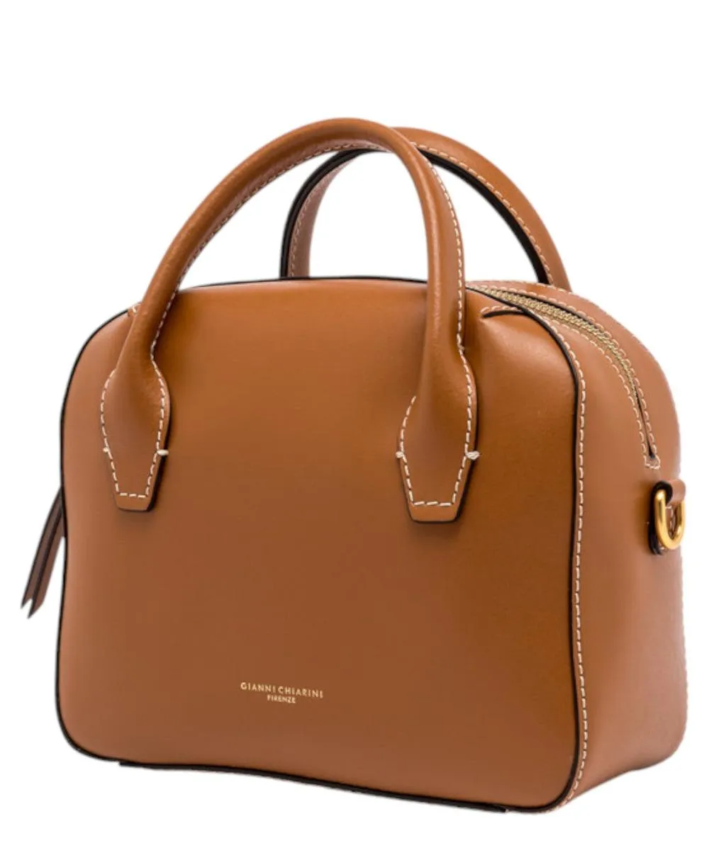 Borsa Bowling Sabrina in Pelle Liscia