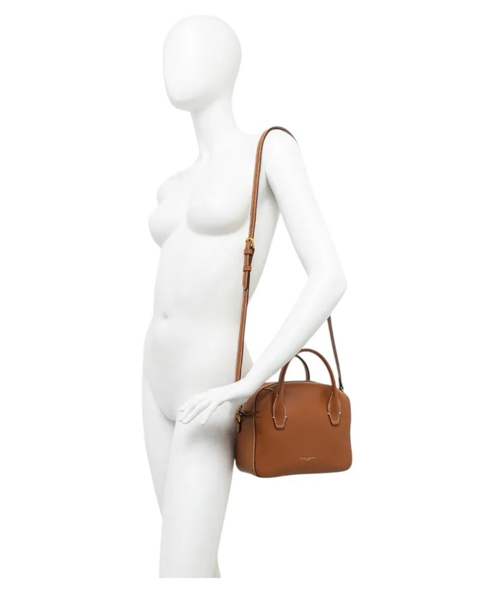 Borsa Bowling Sabrina in Pelle Liscia