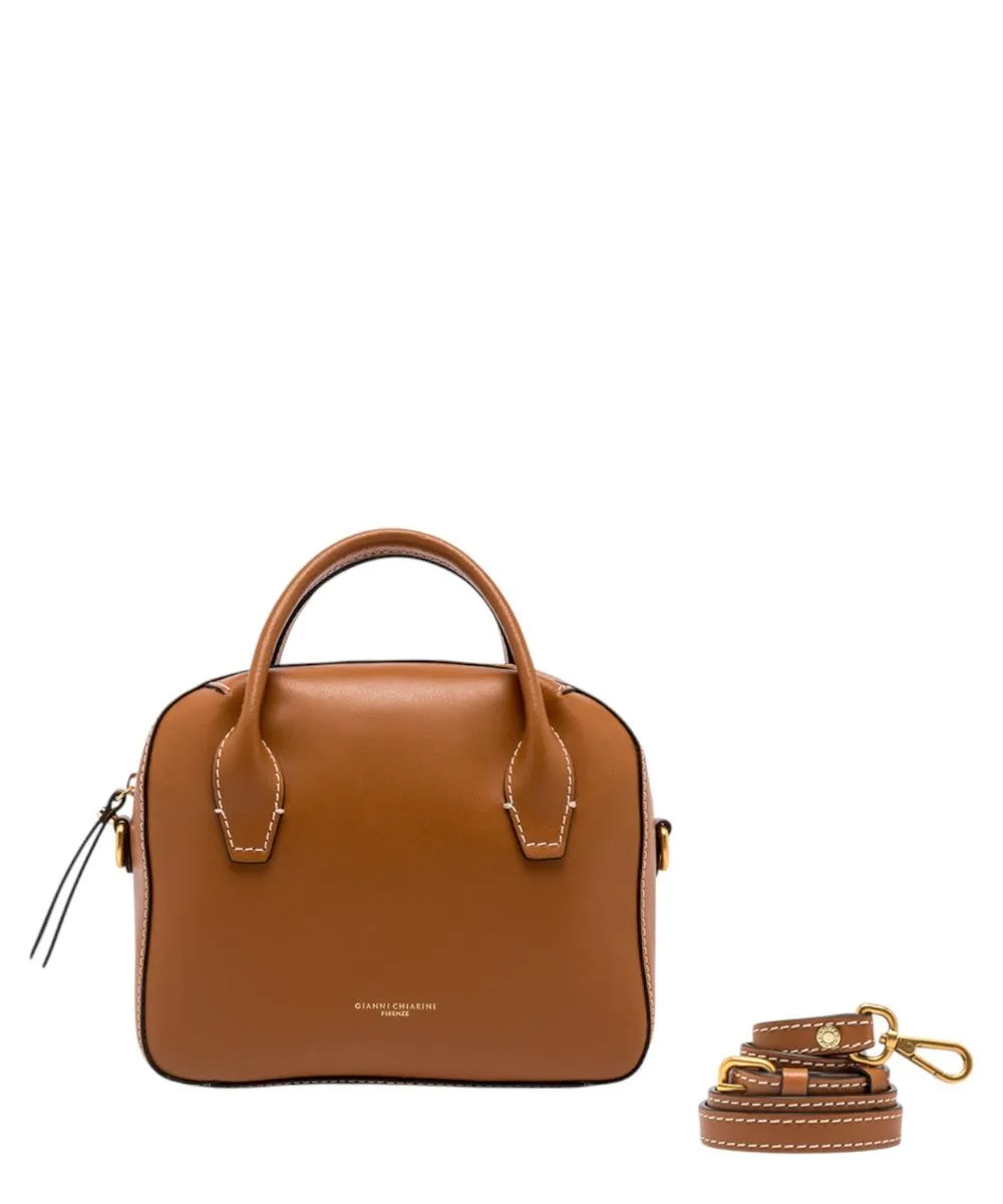 Borsa Bowling Sabrina in Pelle Liscia
