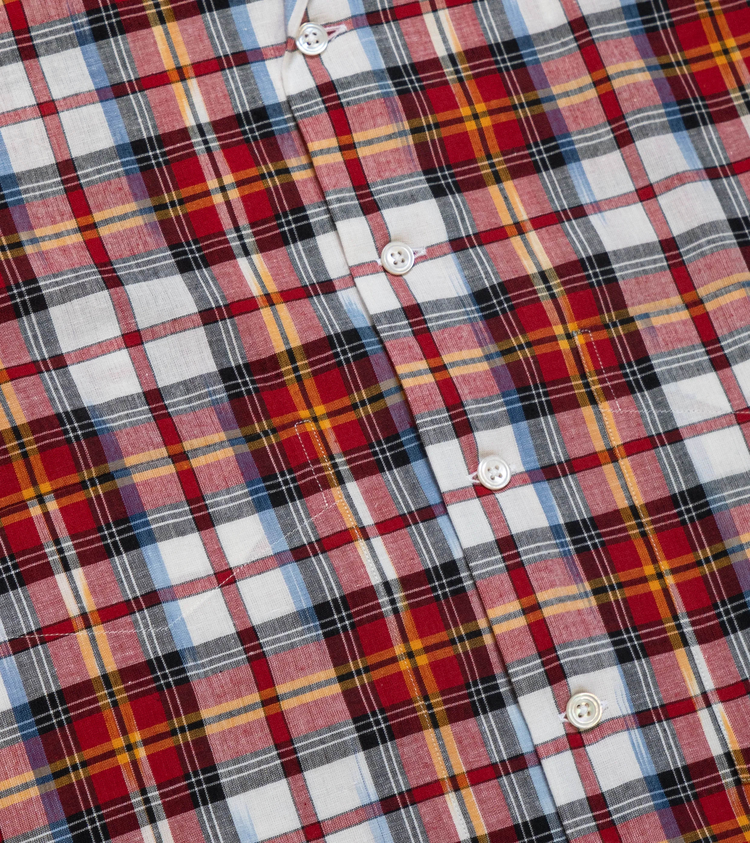 Bowling Blouson Red Madras