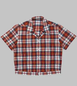 Bowling Blouson Red Madras