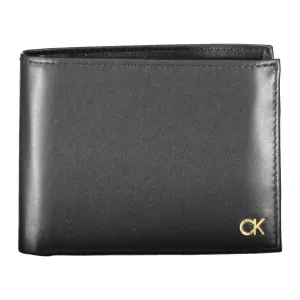 Calvin Klein Black Leather Men Wallet