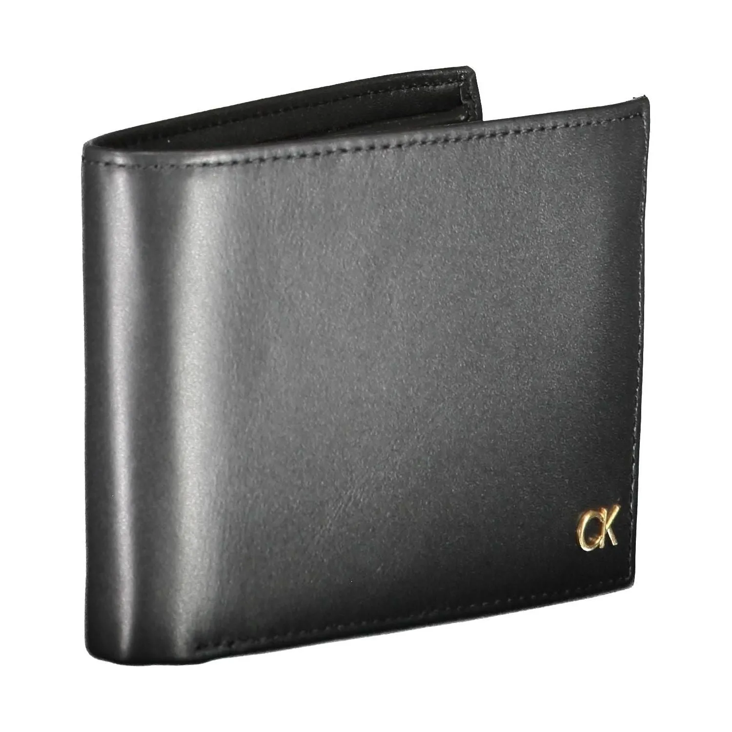 Calvin Klein Black Leather Men Wallet