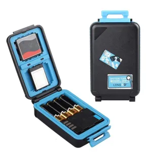 Camera Waterproof Battery Box for Canon Lp-e6 Lp-e17 Sony Np-fw50 Np-fz100 Nikon En-el17 Battery Sd Cf Xqd Memory Card Case