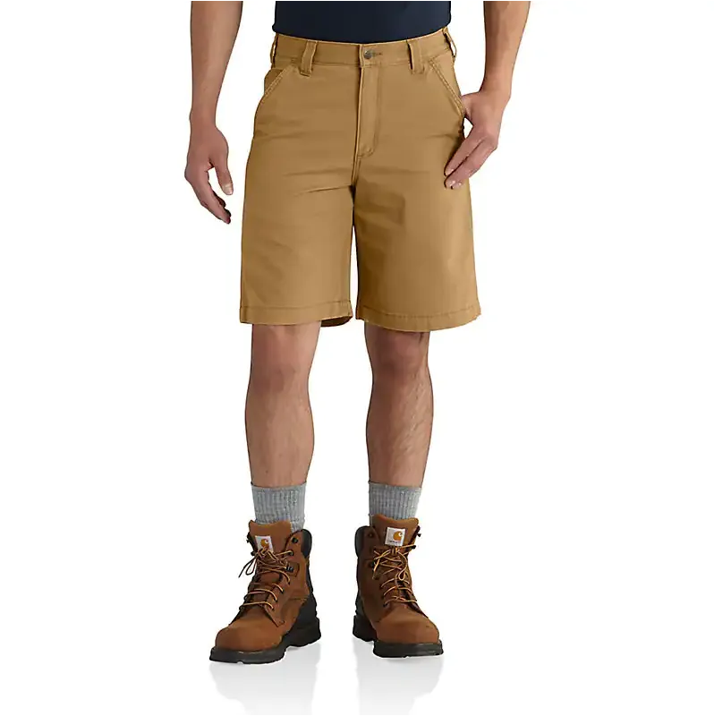 Carhartt Rugged Flex Relaxed Fit Canvas 10" Shorts - Mens
