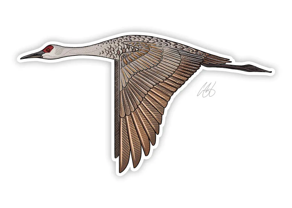 CASEY UNDERWOOD GAME BIRD STICKER