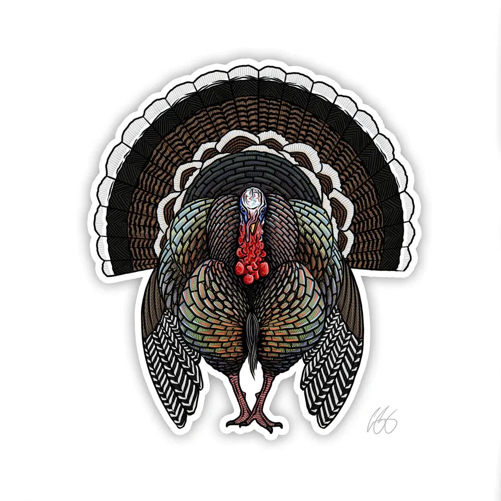 CASEY UNDERWOOD GAME BIRD STICKER