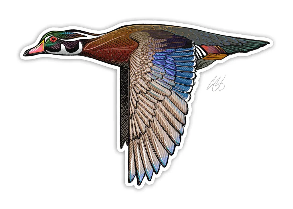 CASEY UNDERWOOD GAME BIRD STICKER