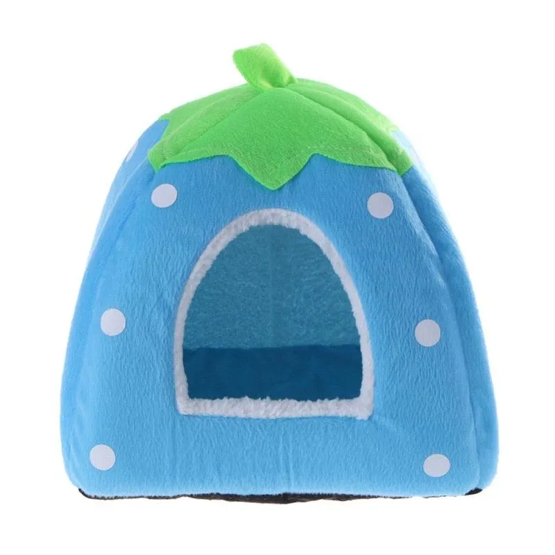 Compact Folding Berry-Shaped Pet House