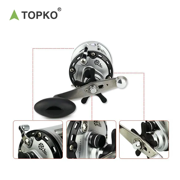 Durable And Strong Drum Fishing Reel