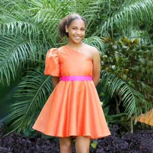 GIRLS ORANGE FLAIR GAZA