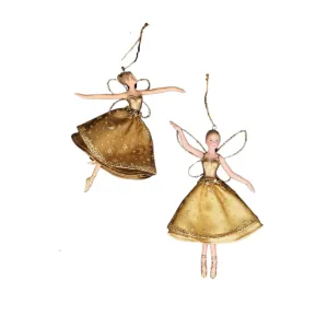 Gisela Graham Resin Gold Fairy (Choice of 2)