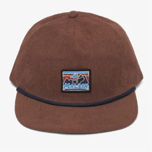 Glacier Corduroy Rope Cap Camel - AW24