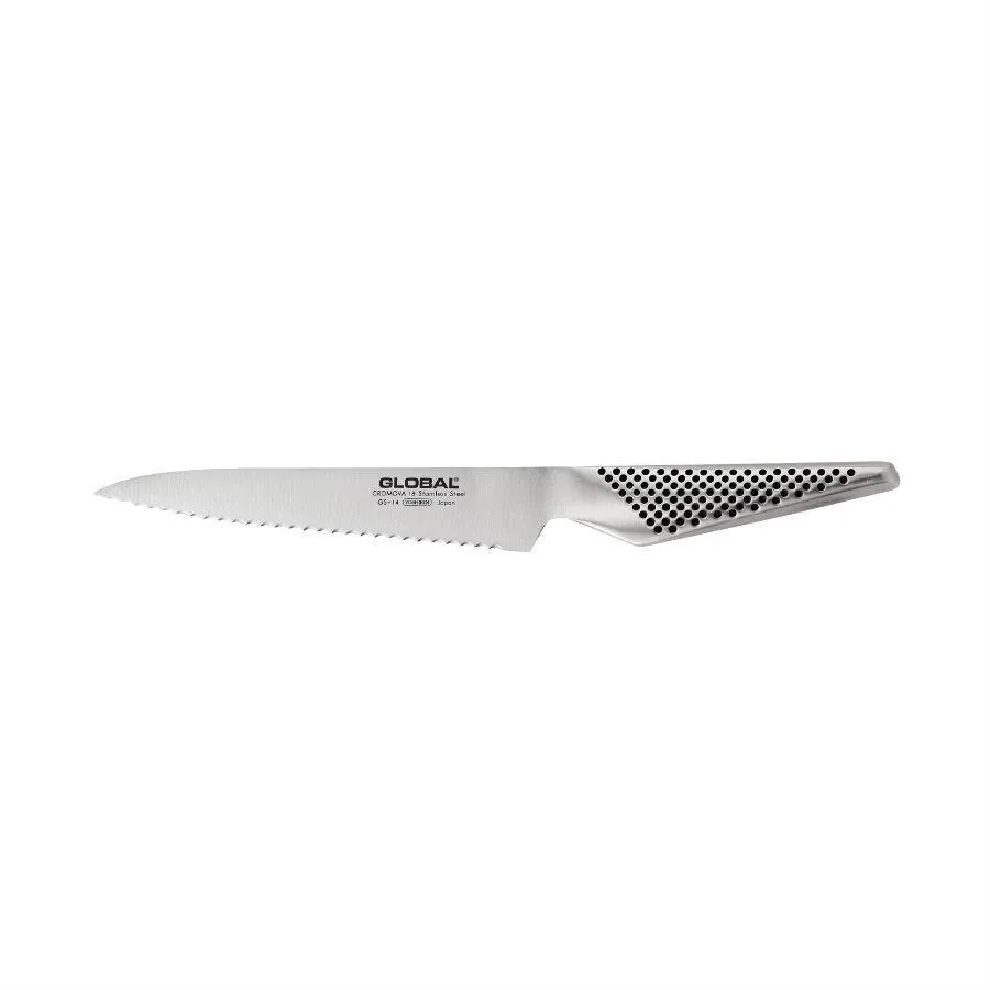 Global GS Series 6in Serrated Utility Knife