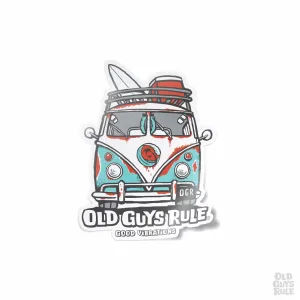 'Good Vibes III' Decal - Front View