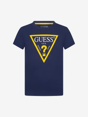 Guess Boys Logo Print T-Shirt
