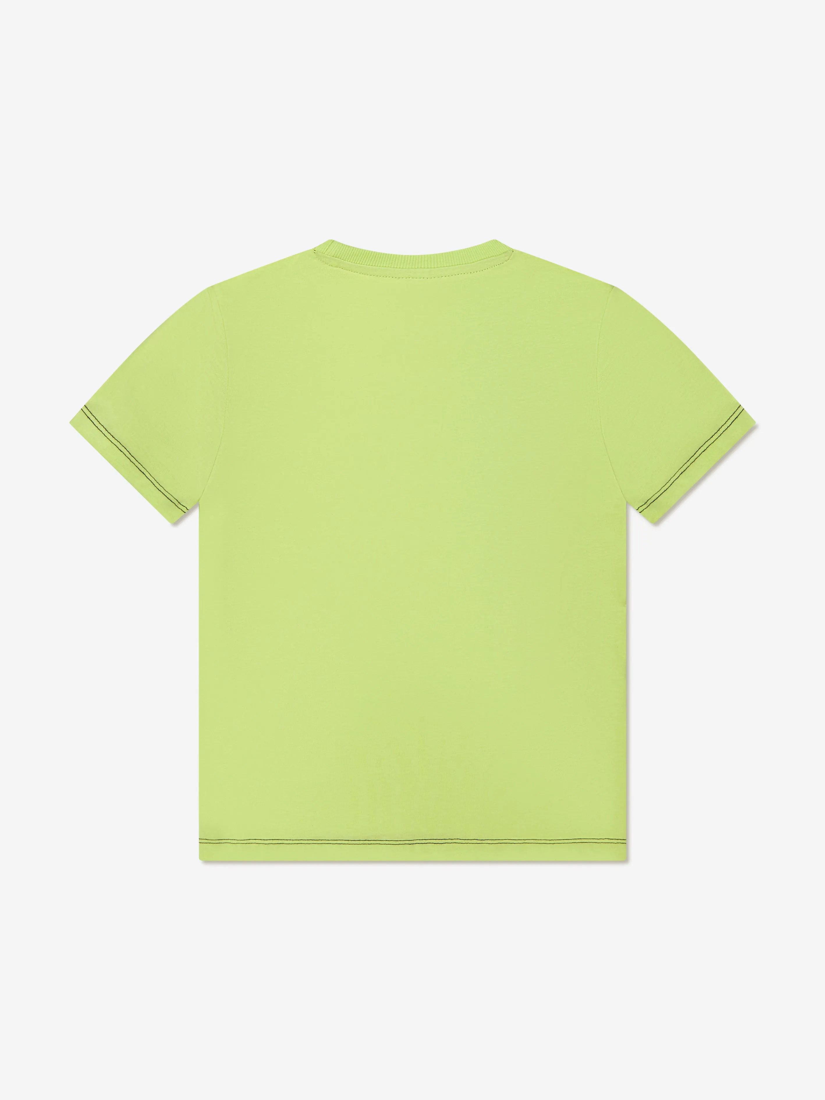 Guess Boys Logo T-Shirt in Lime