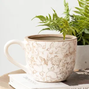 Heirloom Oversized Tea Cup Planter