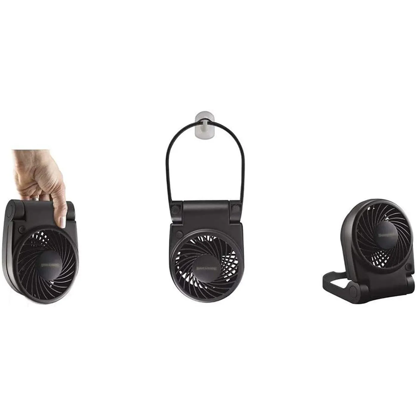 Honeywell Table Fan Small Cooling USB Powered Turbo Foldable Adjustable 15cm