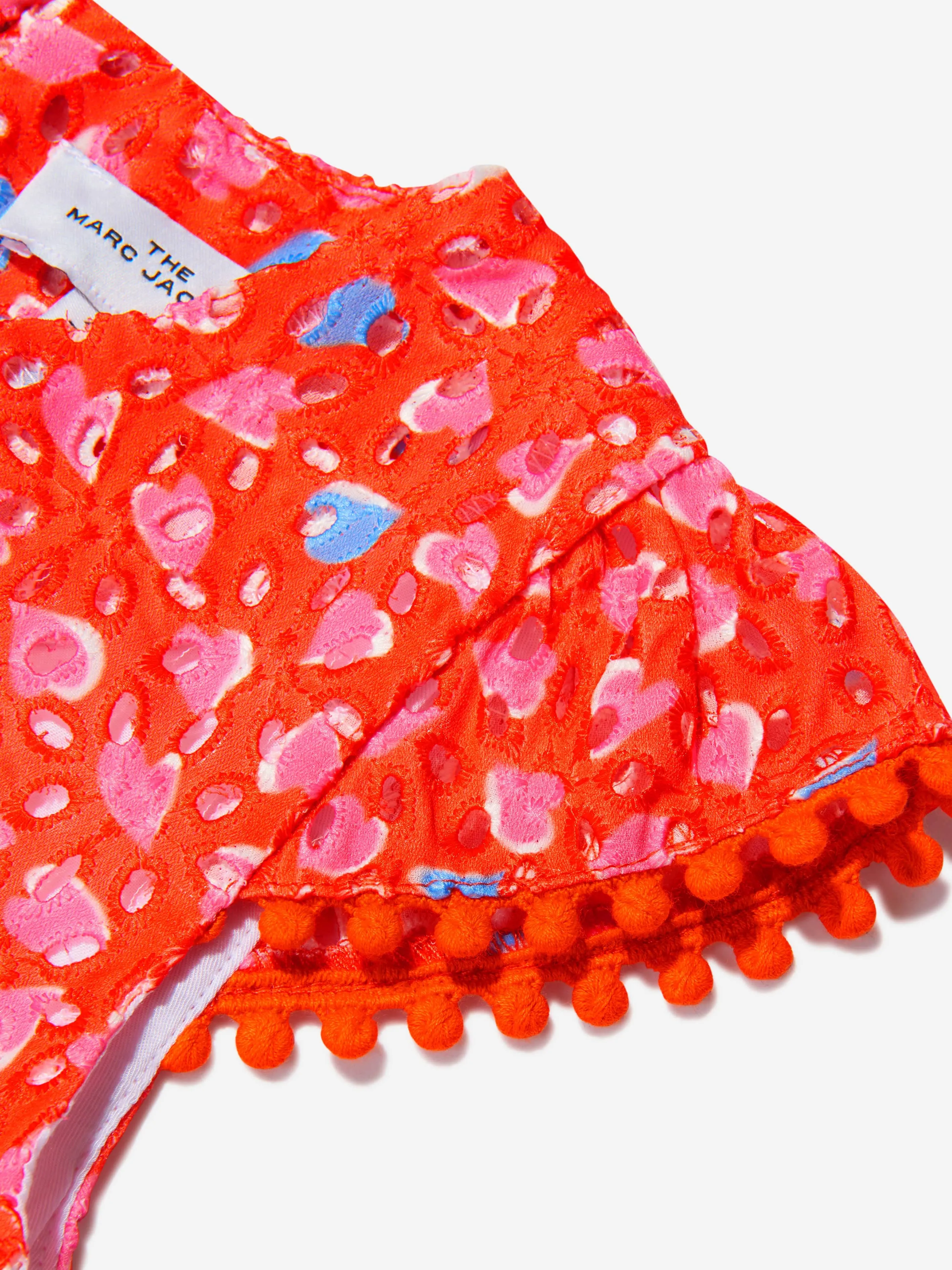 MARC JACOBS Girls Heart Print Flounce Dress