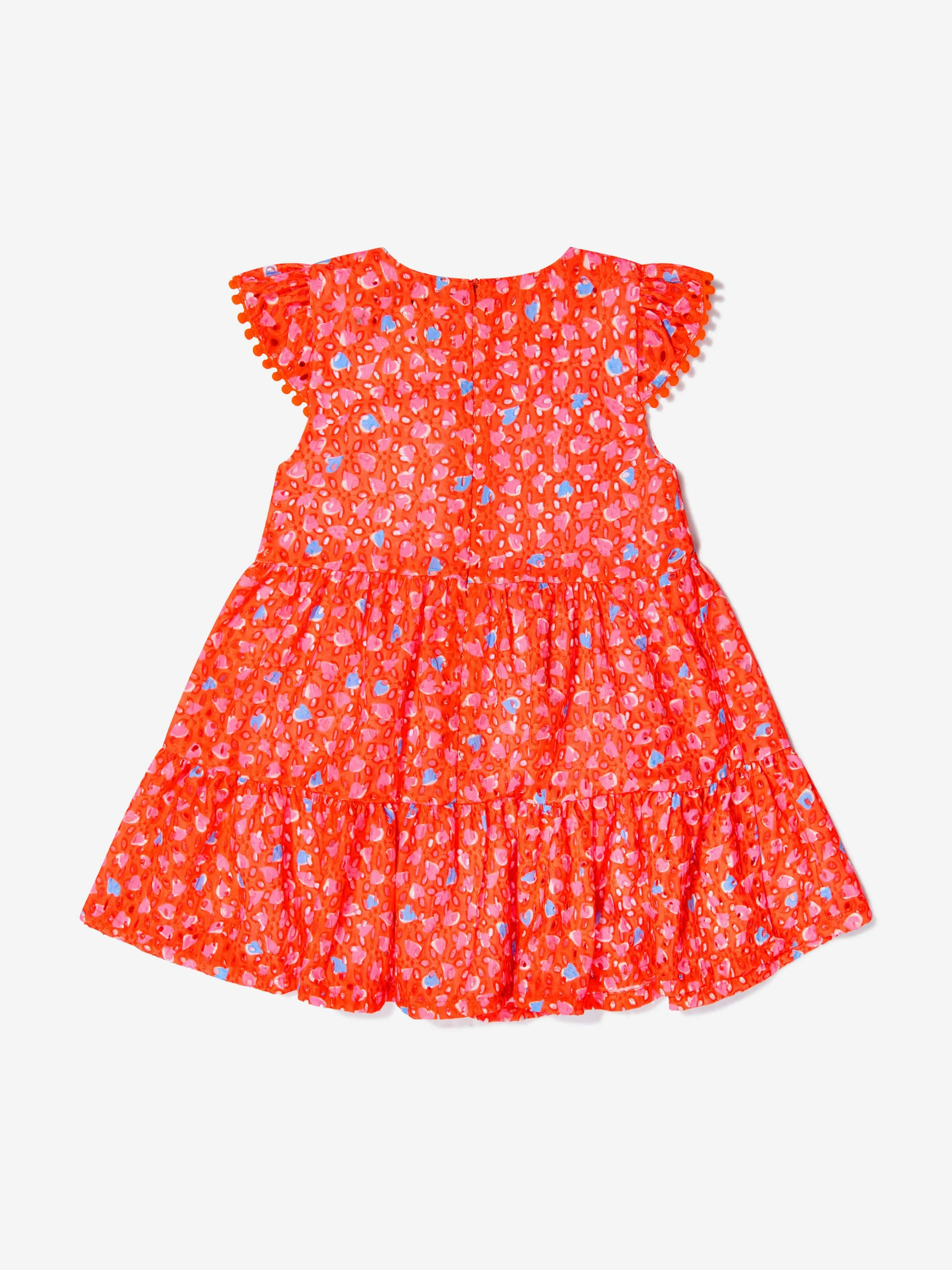 MARC JACOBS Girls Heart Print Flounce Dress