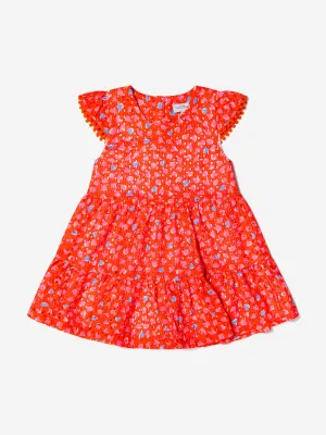 MARC JACOBS Girls Heart Print Flounce Dress