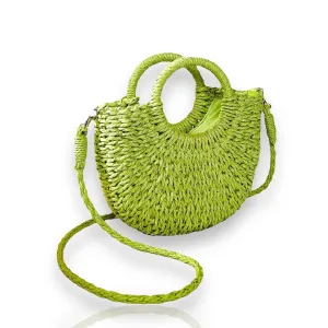 Maria Victoria | Palma Handheld | Upcycled, Handwoven, Green