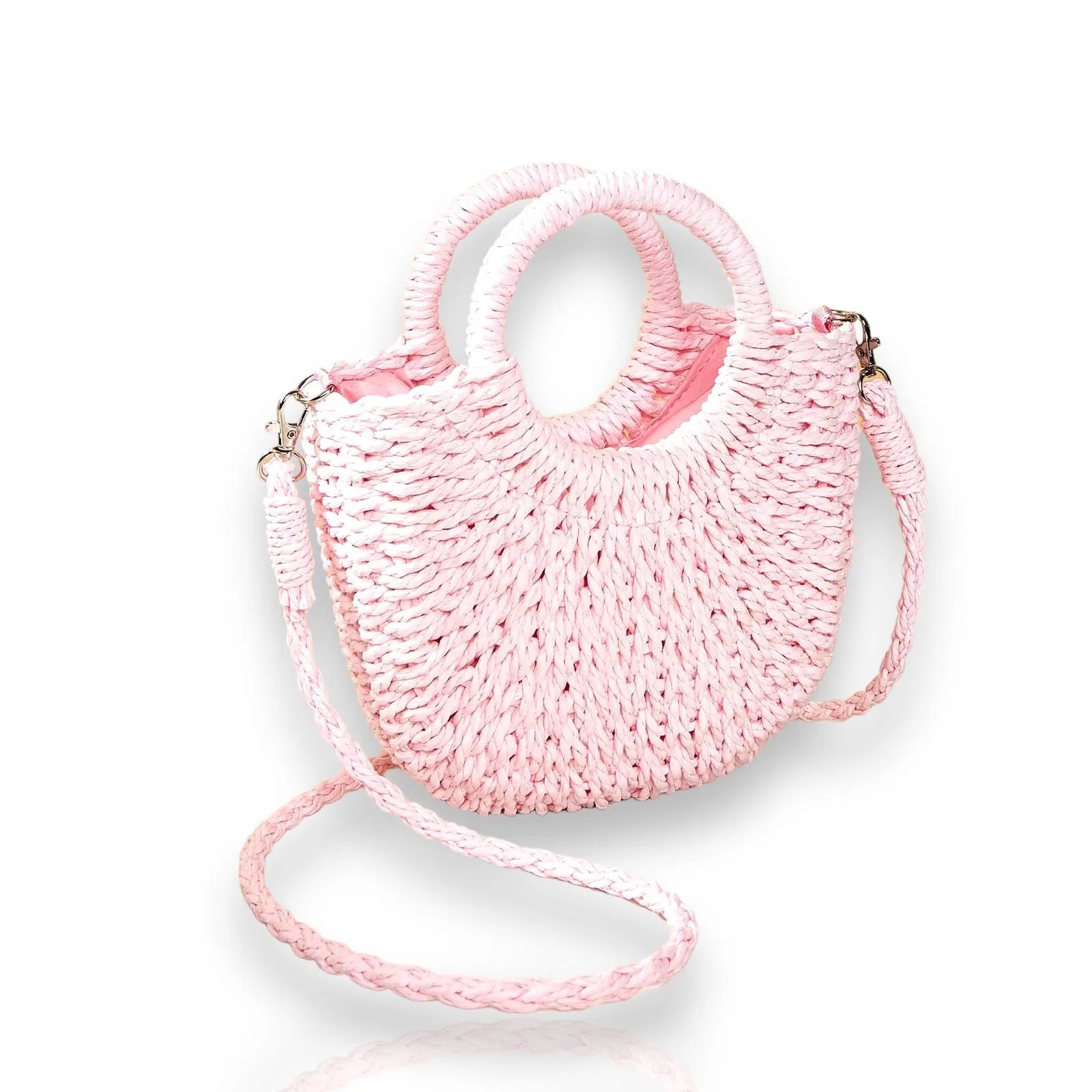 Maria Victoria | Palma Handheld | Upcycled, Handwoven, Green