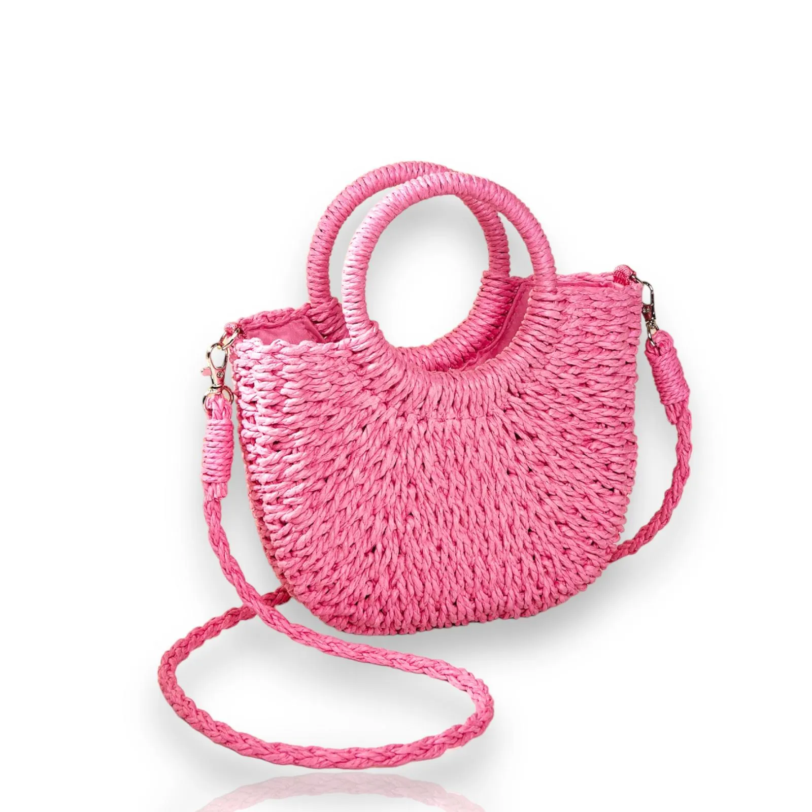 Maria Victoria | Palma Handheld | Upcycled, Handwoven, Green