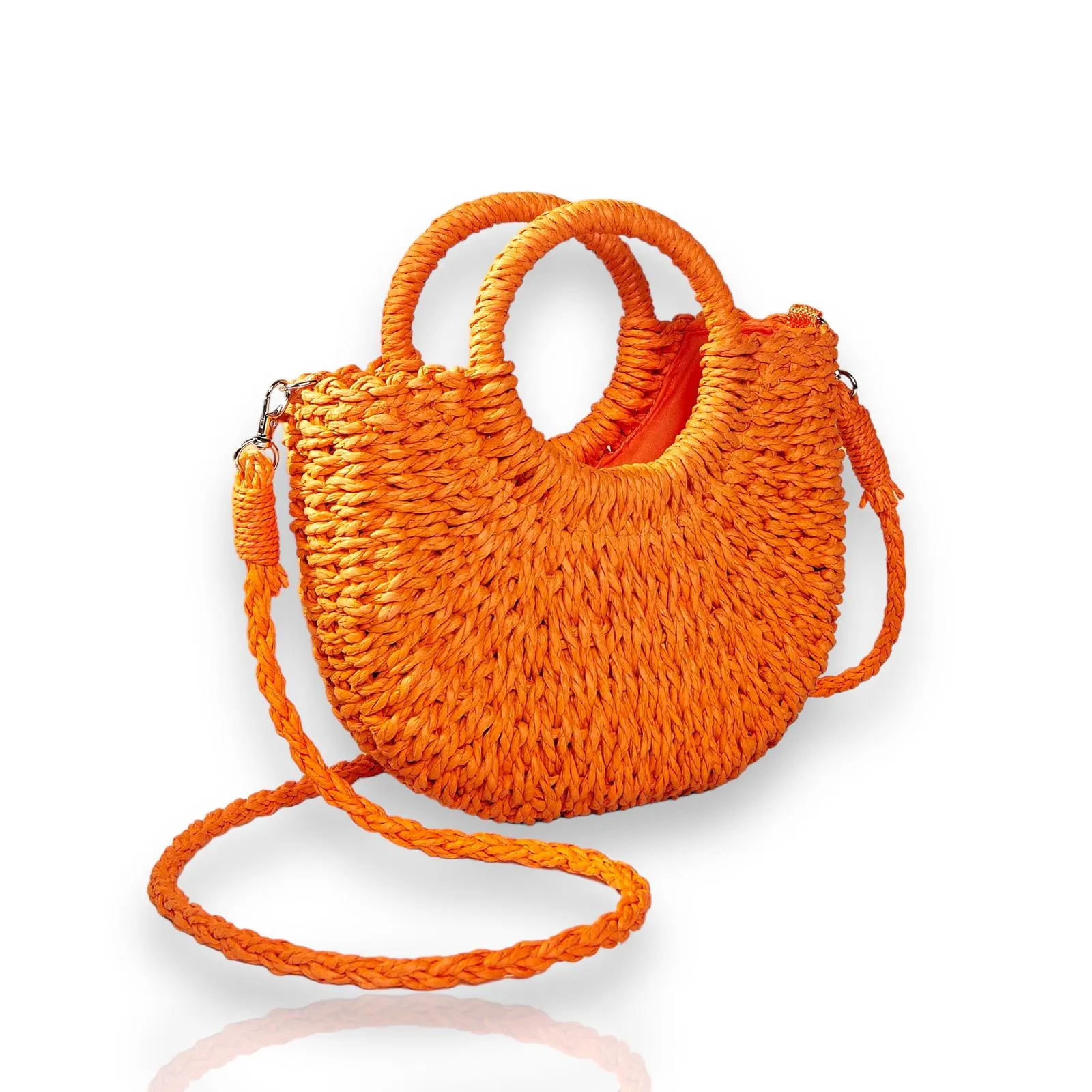 Maria Victoria | Palma Handheld | Upcycled, Handwoven, Green