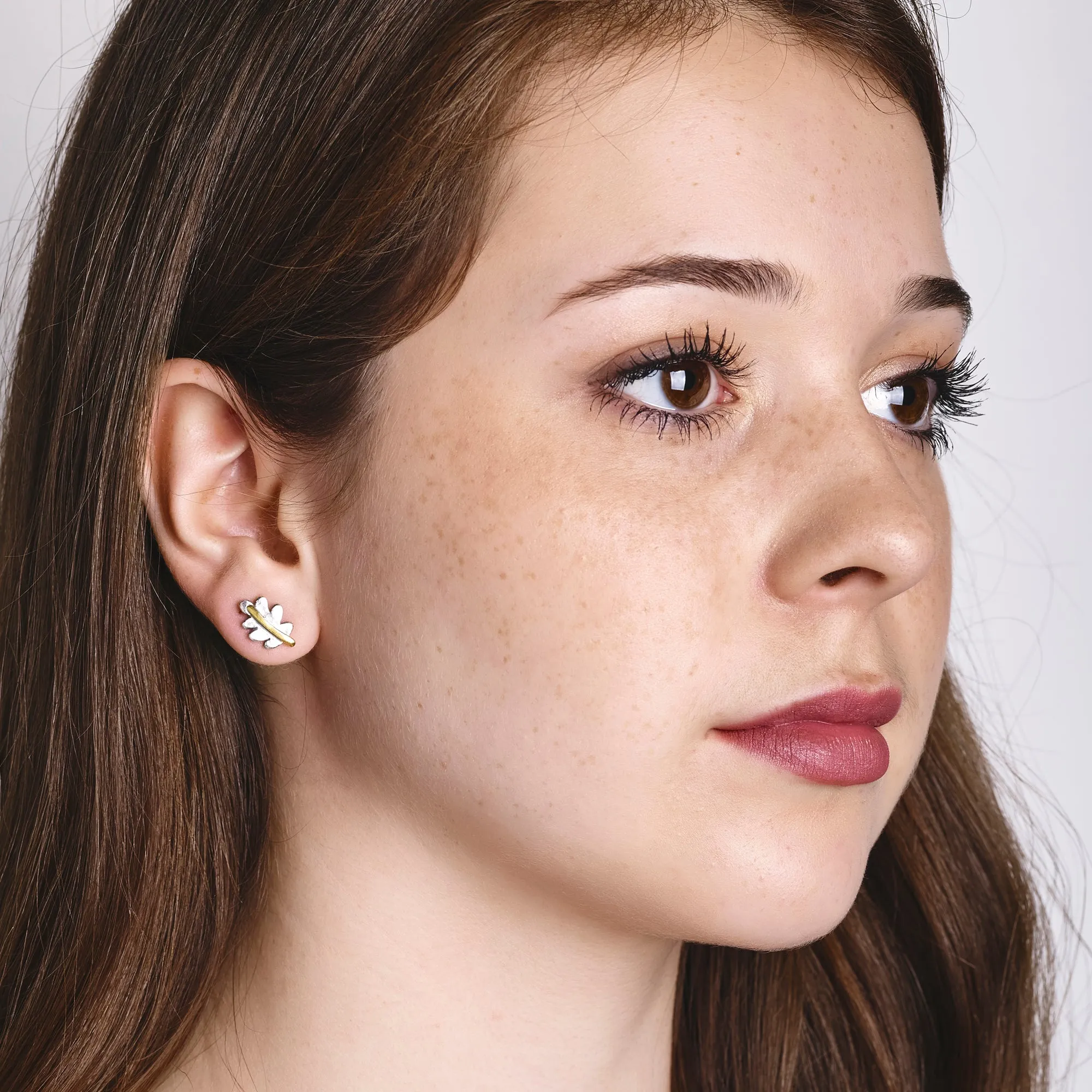 Oak Leaf Earrings