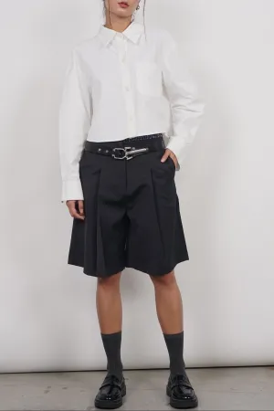 Oversized Button Down Shirt in White