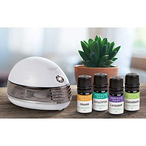 Portable Diffuser with Essential Oils Aromatherapy Kit