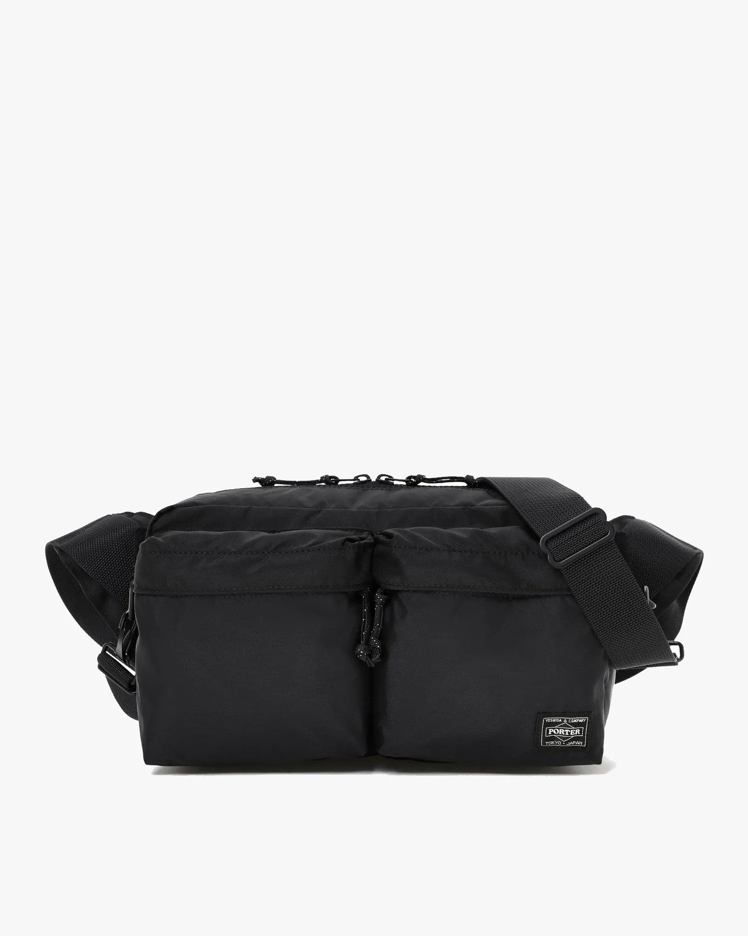 Porter-Yoshida & Co. Force 2-Way Waist Bag - Black
