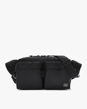 Porter-Yoshida & Co. Force 2-Way Waist Bag - Black