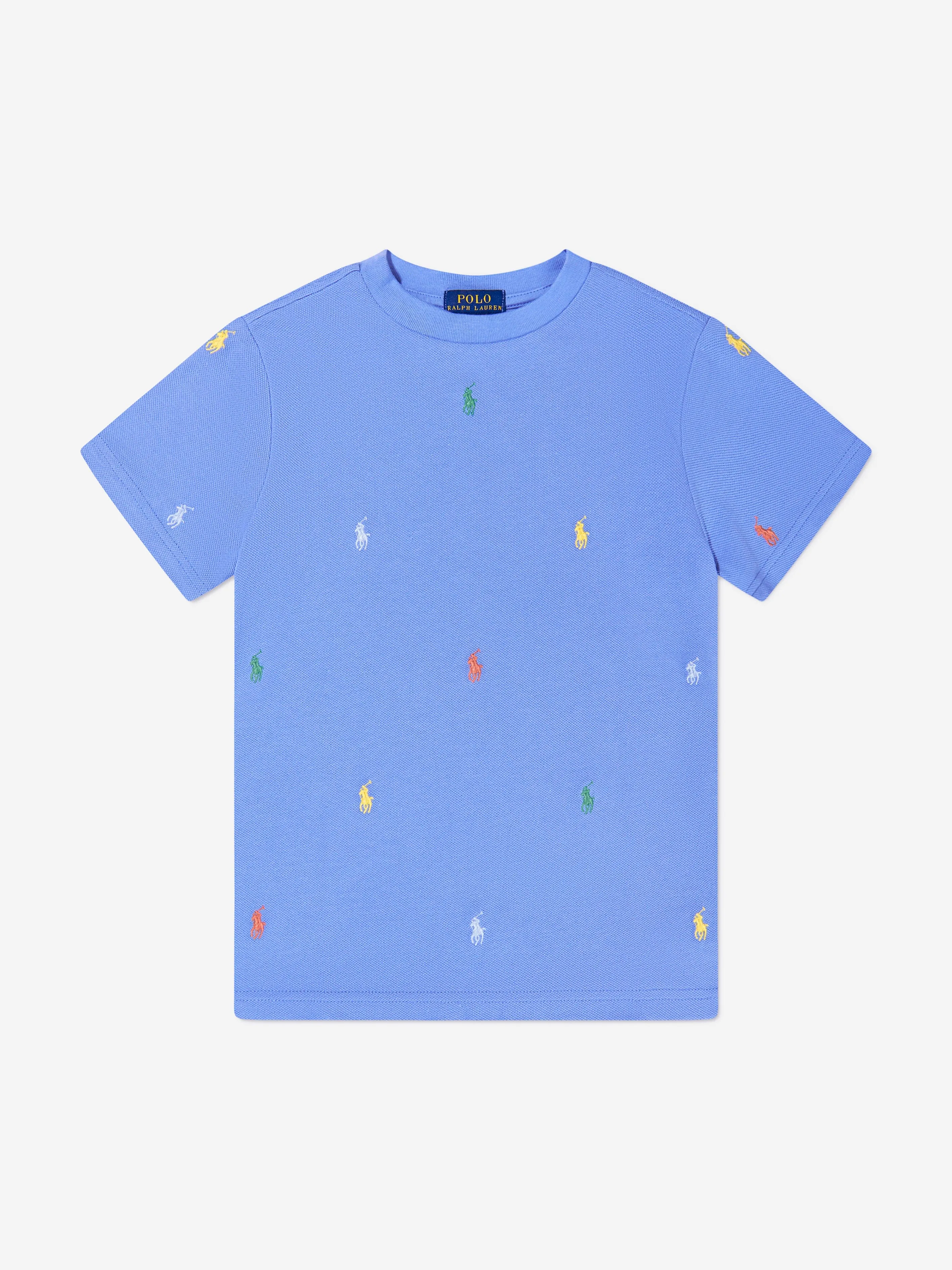 Ralph Lauren Boys Repeat Logo T-Shirt