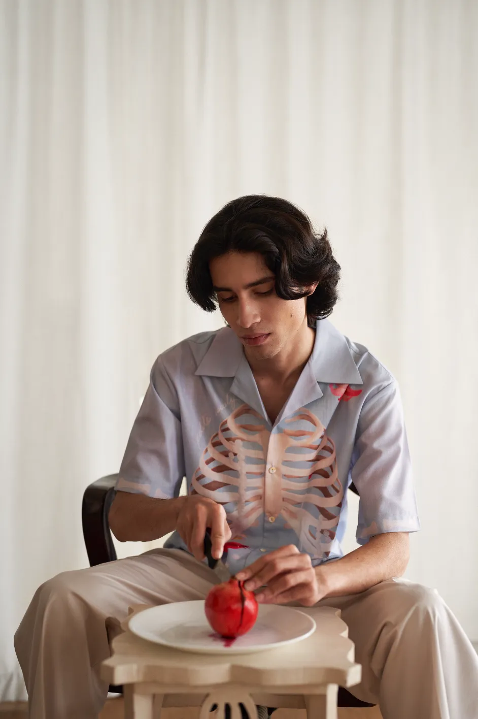 RIBCAGE BOWLING SHIRT