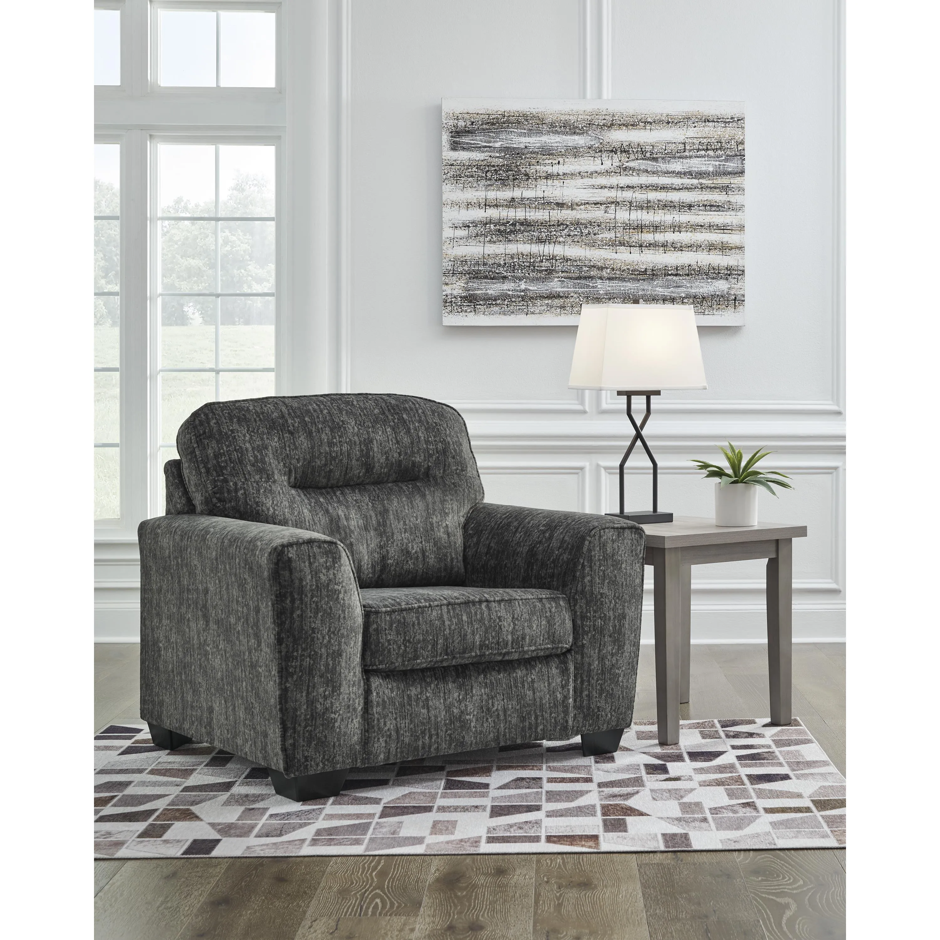 Signature Design by Ashley Lonoke Stationary Fabric Chair 5050423