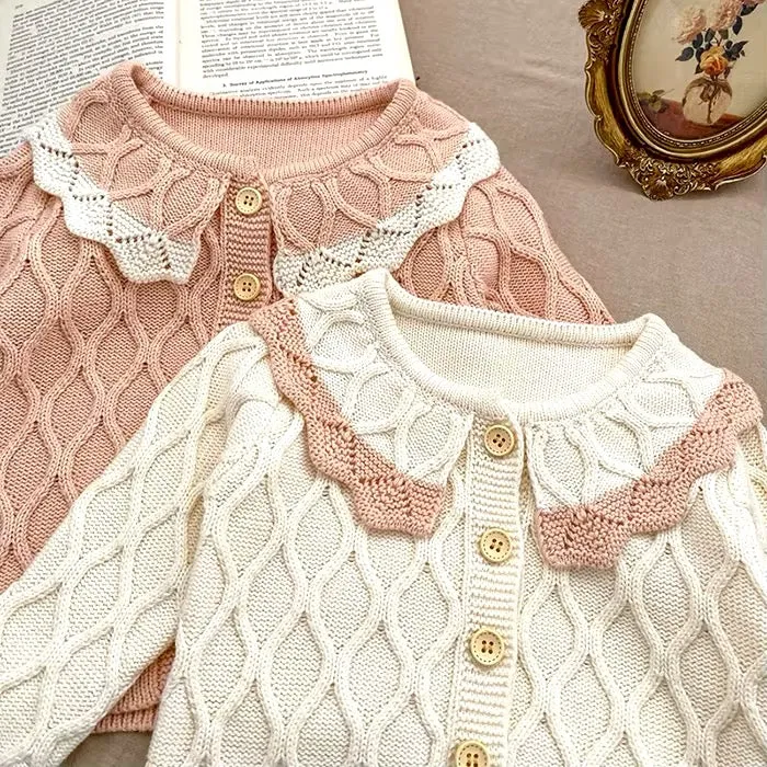 Textured Knit Set -Milk