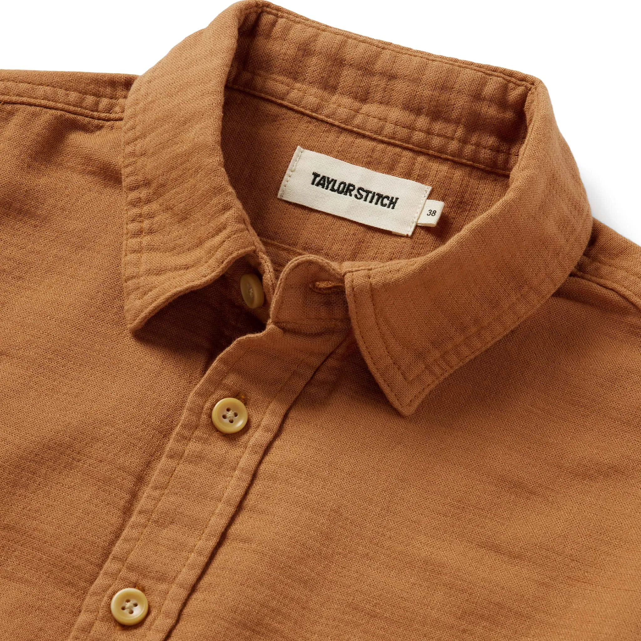 The Utility Shirt in Russet Double Cloth