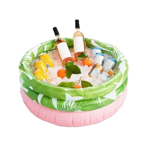 TROPICAL PALM POOL DRINK COOLER