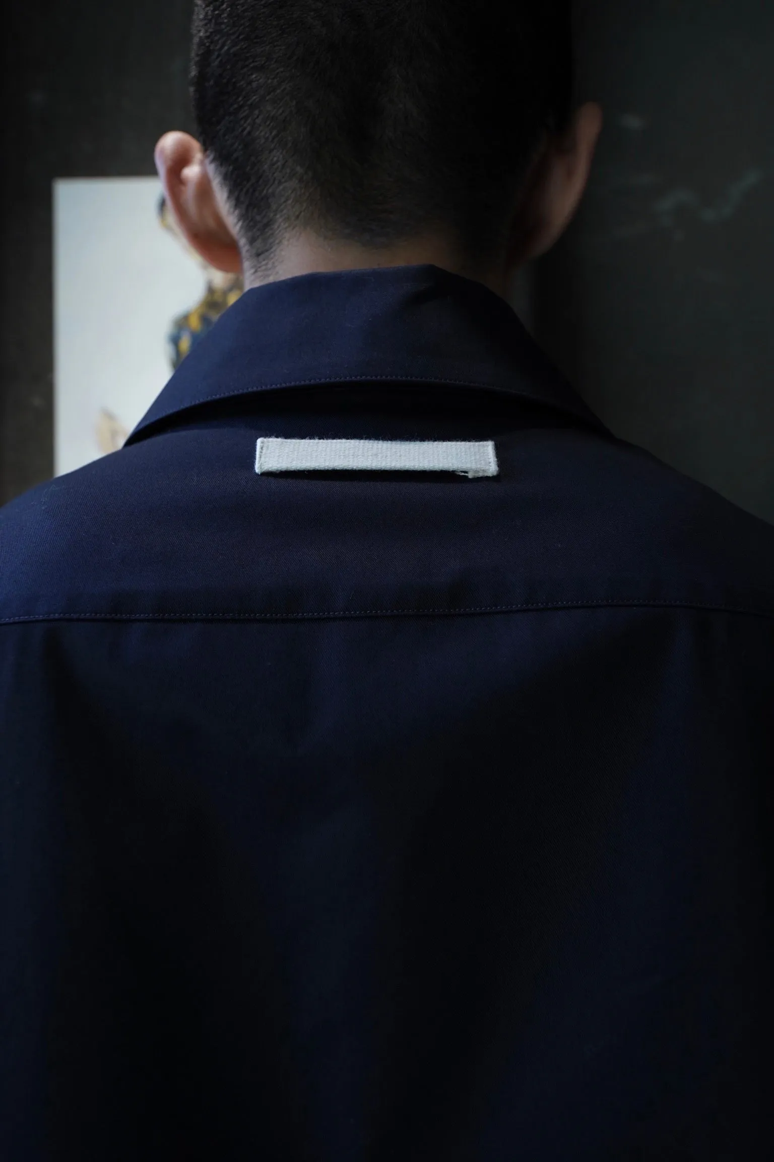 UNIFORME BOXY BOWLING SHIRT (NAVY)