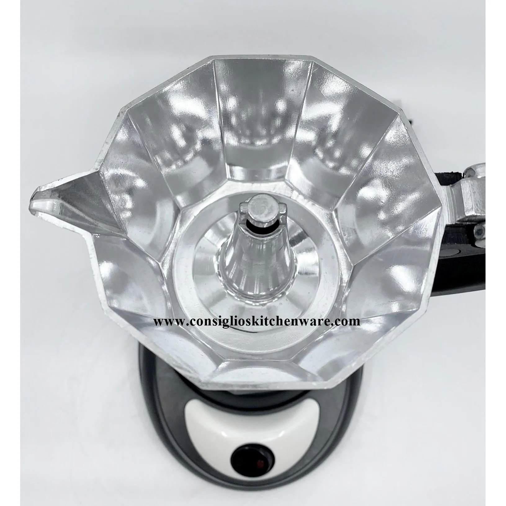 Vev Vigano 6 Cup Italian Moka Electric Espresso Maker