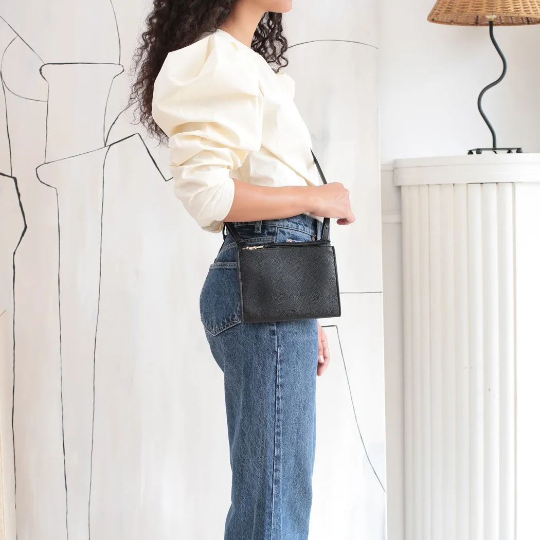 Wallet Crossbody (Black)